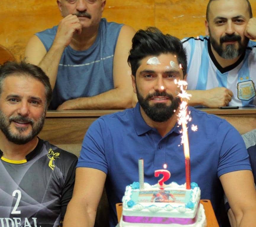 آرزوی رضا صفایی در روز تولدش برای تیم ملی والیبال